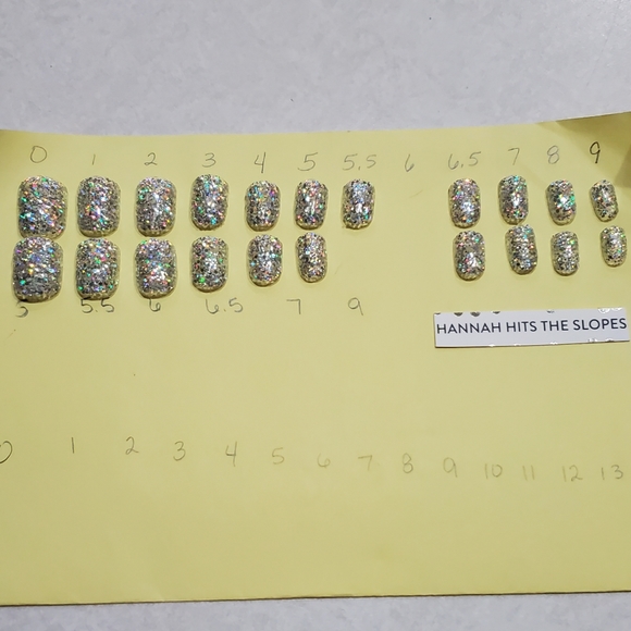 Lot of Red Aspen Nail Dashes Partial sets - Sparkle, shiny, pretty! - Picture 4 of 12